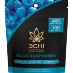 Blue Raspberry THC & THCv Gummies