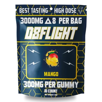 D8FLIGHT Gummies | 3000mg THC