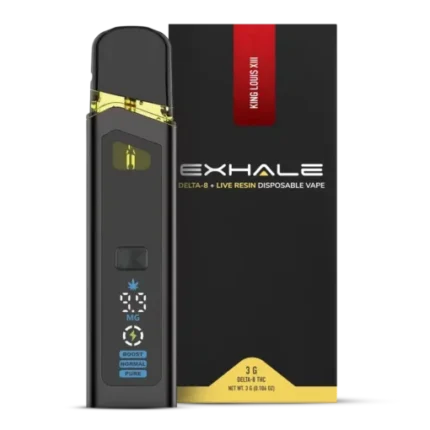 Delta-8 + Live Resin Disposable Vape