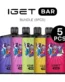 IGET Bar Bundle (5PCS)
